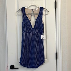 By the way small blue dress